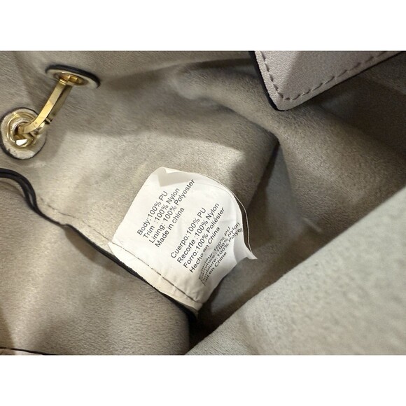 Steve Madden Shoulder Bags Satchels W/Gold Hardware & Floral Bow Beautiful - Picture 16 of 16